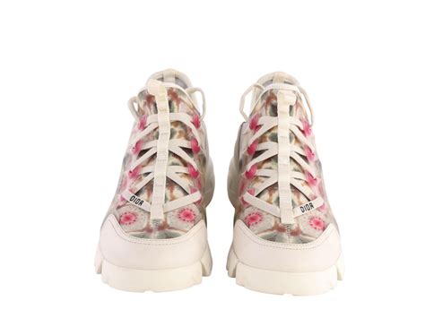 dior d connect kaleidiorscopic sneaker|Dior platform sneakers.